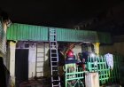 Rumah Kos di Padang Bulan Terbakar, Dua Orang Meninggal