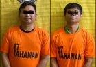 Simpan Sabu Ditutup AKI Sepeda Motor tuk Kelabui Petugas, 2 Pria di Binjai Ditangkap Polisi