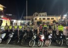 12 Unit Sepeda Motor Diamankan Polres Samosir Dalam Blue Light Patroli
