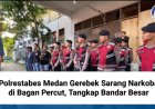 Polrestabes Medan Gerebek Sarang Narkoba di Bagan Percut, Tangkap Bandar Besar