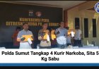 Polda Sumut Berhasil Ungkap Kasus Narkoba, Modus Pelaku Wrapping Body di Kualanamu Airport