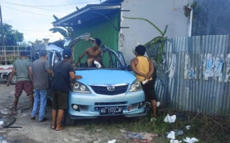 Tabung LPG 3 Kg Meledak dalam Mobil