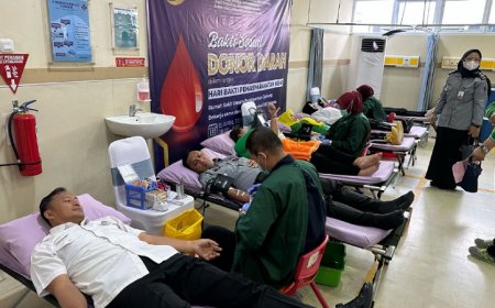 Antusias! Lapas Cipinang Kompak Donor Darah untuk Peringati HBP ke-61