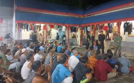 Kalapas Pangururan dengan TNI dan Polri  Gelar Razia Blok Huniaan Warga Binaan. (Foto: JAS/nusantaraterkini.co).
