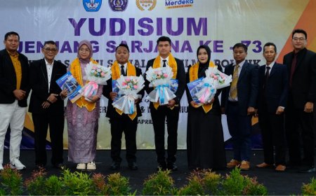 Wisudawan FISIP UPS Lulus lewat Jurnal Terindeks Sinta 3 dan 4