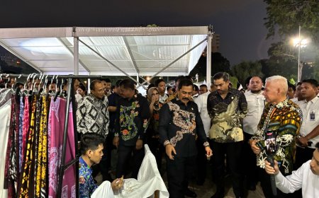 Menteri IMIPAS dan UMKM Saksikan Langsung Proses Membatik Warga Binaan Lapas Cipinang di IPPAFest 2025