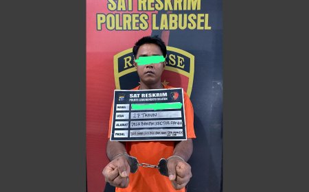 Gagal Kabur, Agen Judi Online di Labusel Ditangkap di Warung Kopi