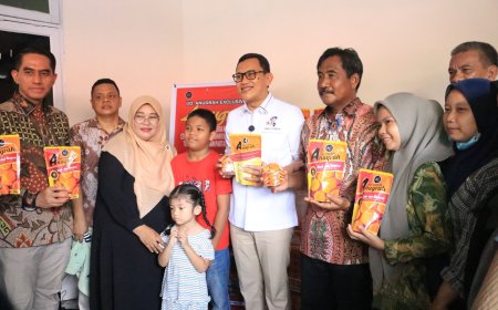 Wali Kota Dampingi Menteri P2MI Kunjungi Usaha PMI Purna di Kota Binjai