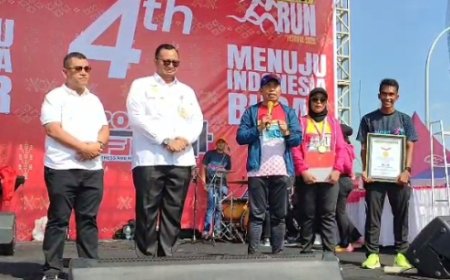 Terima Penghargaan Rekor MURI, Founder Powerfit Indonesia Ucapkan Terimakasih Kepada Allah SWT
