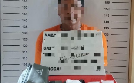 Bawa 100 Gram Sabu, Pria Paruh Baya Warga Medan Ditangkap Polisi di Labura