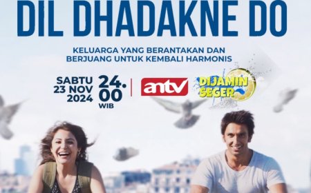 Jadwal Mega Bollywood Terbaik Minggu Ini Tayang 1 Mei – 4 Mei 2025 Penuh Aksi dan Romantis Siap Menghibur Pecinta Film Indonesia.