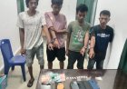 Gerebek Lapak Narkoba di Pematang Bandar, Intel Kodim 0207/Simalungun Tangkap Empat Pelaku