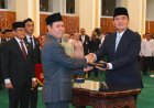 Lantik Mohammad Iqbal Sebagai Sekjen DPD RI, Sultan Najamufin Dorong Terobosan Baru Tingkatkan Kerja Lembaga