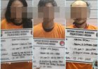 Tiga Pengedar Narkoba Diringkus Polisi: Satu Pelaku IRT