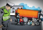 Polisi Tewas usai Tabrak Truk Parkir di Pelalawan: Alami Luka Serius