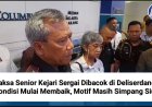 Jaksa Senior Kejari Sergai Dibacok di Deliserdang, Kondisi Mulai Membaik, Motif Masih Simpang Siur