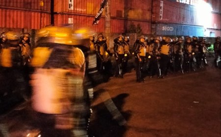 Tawuran Remaja di Belawan Kembali Pecah, Kapolsek Medan Belawan Kena Lemparan Batu