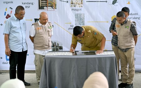 Masalah Sampah, Gubernur Sumut Berharap TPSP Bisa jadi Solusi