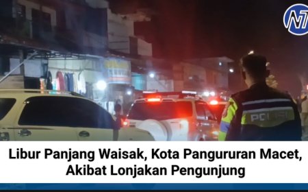 Libur Panjang Waisak, Kota Pangururan Macet, Akibat Lonjakan Pengunjung