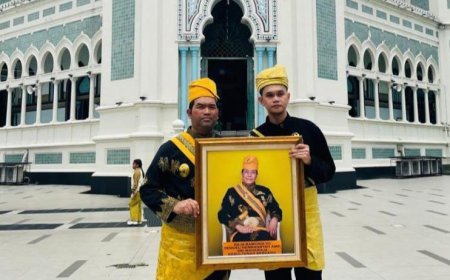 Tengku Syahdana Diangkat sebagai Sri Maharaja Wazir Ramunia Gantikan Almarhum Hermansyah