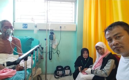 Technical Landing, Jemaah Haji Embarkasi Solo Dirawat di RSUD Amri Tambunan Deliserdang