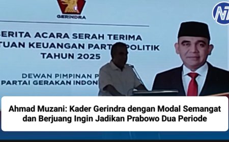 Ahmad Muzani: Kader Gerindra dengan Modal Semangat dan Berjuang Ingin Jadikan Prabowo Dua Periode