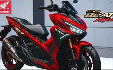 All New Honda Beat Alpha 2025 Meluncur Sebagai Motor Balap Super Canggih Tampil Lebih Agresif, Sporty dan Futuristik