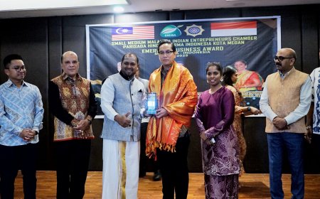 Sambut Baik Emerging Business Award Malaysia-Indonesia 2025, Rico Harap Dapat Kembangkan Investasi Kota Medan