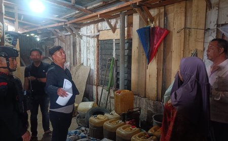 Ungkap Penimbunan BBM Bersubsidi di Pancurbatu, Polda Sumut Tangkap Dua Pelaku