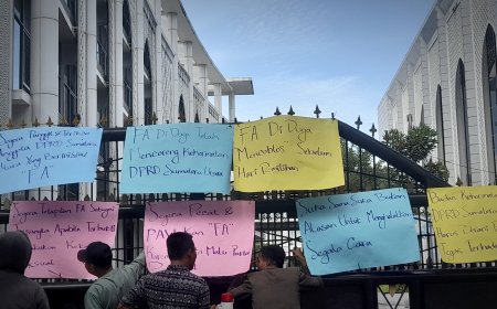 Mahasiswa Desak DPRD Sumut Copot FA Terkait Dugaan Kekerasan Seksual