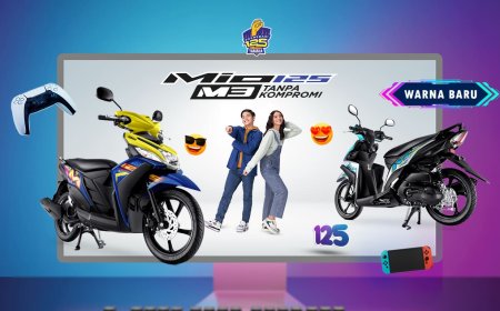 Yamaha Mio M3 2025 dengan Desain Kompak dan Gaya Sporty Siap Jelajahi Belantara Tanah Air
