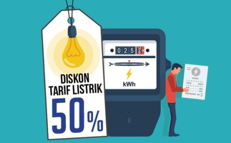 Hore! Diskon Tarif Listrik 50% Bagi Golongan 450 VA, 900 VA dan 1.300 VA Berlaku Mulai Juni-Juli 2025