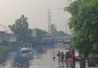 Pria Ditemukan Tewas Usai Tercebur ke Sungai Cilincing saat Menyeberang Naik Getek