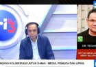 Ketum JMSI Sebut Radikalisme Merupakan Ekspresi Ketimpangan Ekonomi