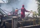 Rumah Kosong di Setia Budi Hangus Terbakar
