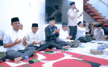 Tahlilan Malam Ketiga Wafatnya Kakak Wakil Walikota, Rico Waas: Di Balik Duka Ada Cinta Allah