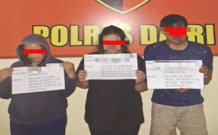 Polres Dairi Ciduk 3 Pelaku Pencurian Emas dan Surat Berharga Senilai Rp700 Juta