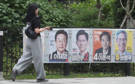 Warga Korea Selatan Lakukan Pemungutan Suara untuk Pilih Presiden Baru