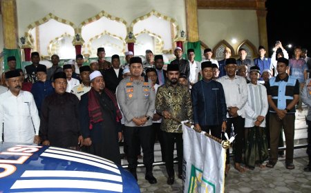 216 Personel Polres Aceh Timur Amankan Pawai Takbir Idul Adha 1446 H