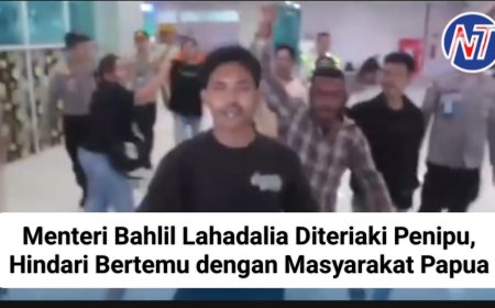 Menteri Bahlil Lahadalia Diteriaki Penipu, Hindari Bertemu dengan Masyarakat Papua