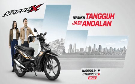 Honda Supra X 125 2025 Semakin Canggih Mengusung Sistem Injeksi PGM-FI Generasi Baru