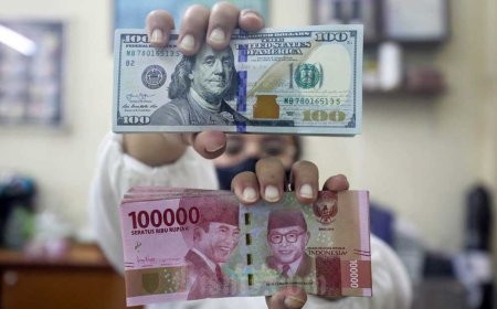 Nilai Tukar Rupiah Melemah 0,05% Berada di Level Rp16.280 Per Dolar AS