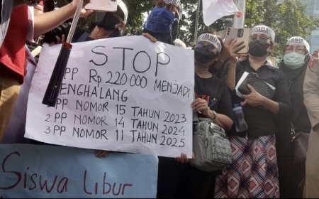 Peraturan Wali Kota Dinilai Merugikan, Puluhan Guru ASN di Medan Turun ke Jalan