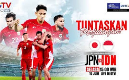 Daftar Top 10 Besar Program TV dan Sinetron Terpopuler Hari Ini, Jumat 13 Juni 2025: AFC Asian Qualifiers: Jepang vs Indonesia Jadi Juara Baru