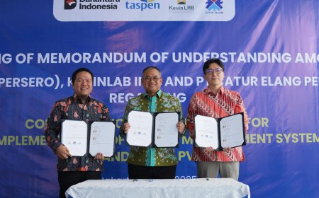Taspen Dukung Inisiatif Energi Hijau melalui MoU Implementasi Teknologi Surya dan Sistem Manajemen Energi
