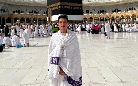 Cerita Yazid, Jemaah Termuda Kloter 09 KNO yang Dipermudah Ibadah Haji Berkah Membantu Jemaah Lansia