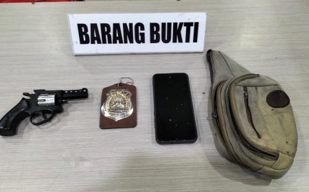 Pria Ngaku Polisi Todong Warga dengan Senpi