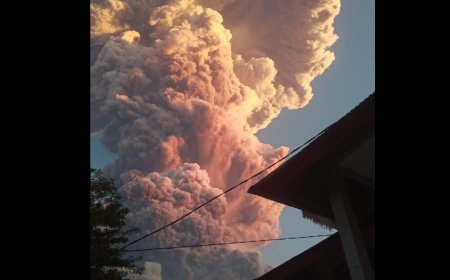 Gunung Lewotobi Laki-laki Kembali Erupsi, Tinggi Letusan Capai 10 Kilometer Lebih