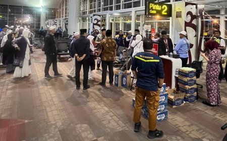 Pesawat Haji Mendarat Darurat di Kualanamu karena Ancaman Bom, Imigrasi Medan Bekerja Tanpa Cela