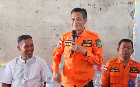 BPBD Medan Edukasi Kebencanaan kepada Siswa-Siswi Madrasah Aliyah PAB 4 Klumpang
